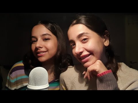 asmr with my SISTER again (BUT she's better than me 🥲)