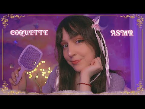 ⭐ASMR Tu Hermana 🎀COQUETTE🎀te Ayuda a DORMIR en tu CAMITA [Sub] Roleplay Hermana Chilena