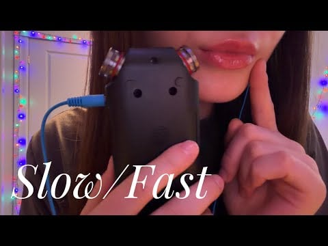 ASMR Slow vs Fast Mouth Sounds⚡️(Which One Gives You Tingles?)