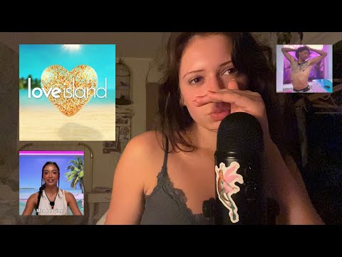 ASMR LOVE ISLAND rambles(close whispers)