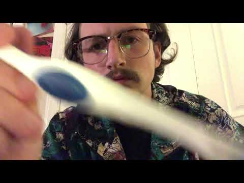 ASMR Friend Helps You Get Ready Roleplay (haircut,tooth brushing, face cleaning)