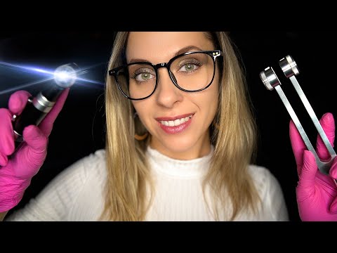 ASMR Roleplay | Otoscope EAR Exam for SLEEP,  Personal Attention