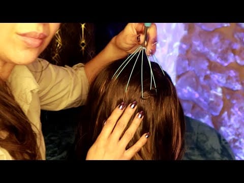 💤 DETENTE ULTIME SUR TES CHEVEUX - brossage, soin, lissage, massage du cuir chevelu