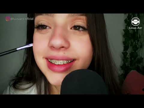 ASMR CONVERNDO COM VOCÊS ( BINAURAL ) Luiza Aro