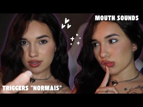 ASMR | BATALHA DE GATILHOS: MOUTH SOUNDS x TRIGGERS NORMAIS