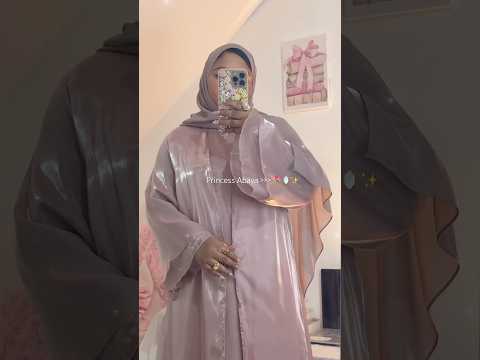 Ladies and gentlemen Princess Abaya here 🌷✨🪞 #modestfashion #abaya #abayafashion #viralshorts