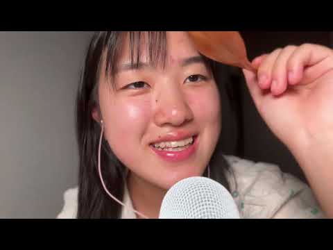 ASMR Wooden spoon triggers