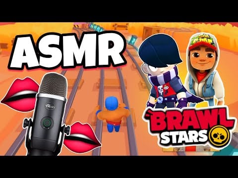 ASMR Français • BRUITS DE BOUCHES et chuchotements intenses sur brawl stars 😴😴