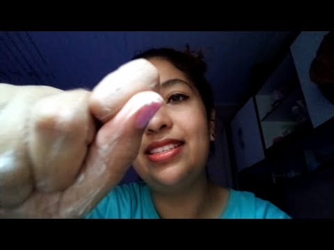 ASMR Reflexologia Podal e Massagem com creme nos pés, com riacho e música calma 🌙🌿