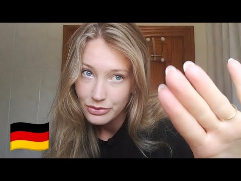 ASMR Trigger Words in German 🇩🇪 asmr auf Deutsch | trigger words for sleep