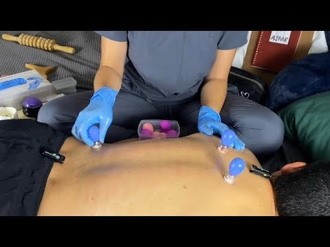 Pure Sound ASMR | Back Massage for Sleep & Tingling Relaxation (No Talking)