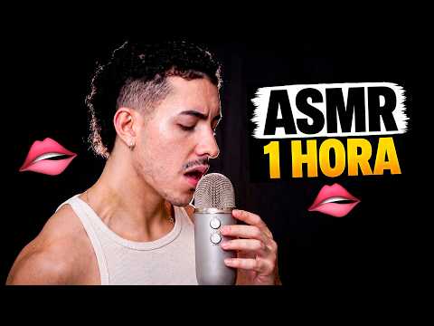 ASMR 1 HORA DE SONS DE BOCA INTENSOS NO MICROFONE 🤤💤