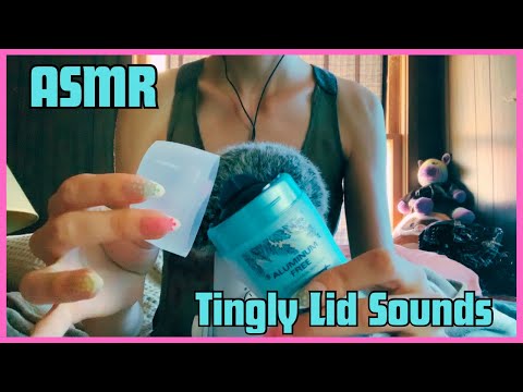 ASMR | Relaxing Lid Sounds (with some calming tapping)