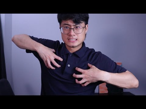 World's Fastest Shirt Scratching ASMR