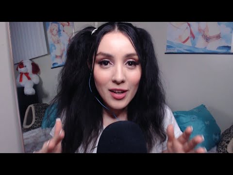 ASMR - Plucking Negative Energy/Positive Affirmations(Whispered)