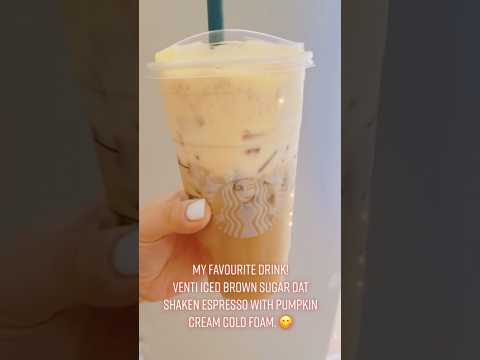 The BEST Fall drink order #starbucks #drink #coffee #fallintoshorts #viral
