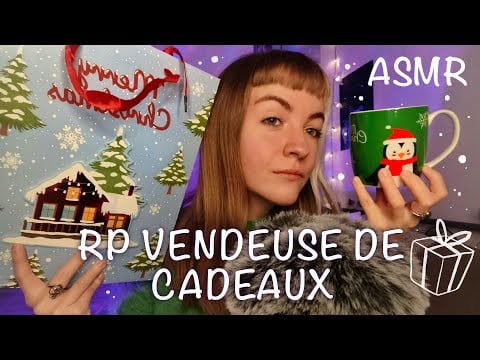 ASMR | Roleplay Vendeuse de Cadeaux de Noel