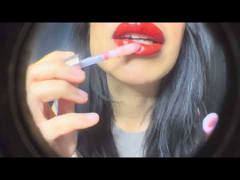 ASMR relaxing fogging cleaning fisheyelens