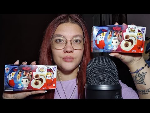APRIAMO INSIEME i KINDER JOY di STRANGER THINGS 😴💜 | ASMR ITA