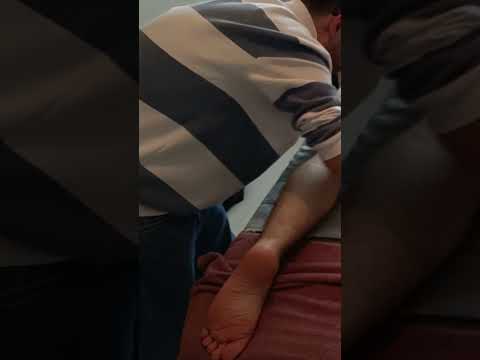 FOOT SPORTS THERAPY #shortvideo #massage #triggersforsleep #relax #sleepsolution