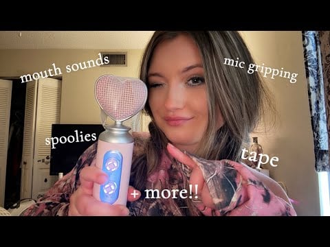 pink heart mic triggers 🩷 (so so tingly)