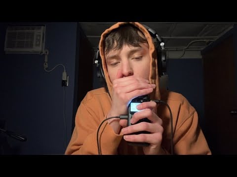 ASMR | EXTREMELY WET Mouth Sounds And Inaudible Whispering (100% Sensitivity)