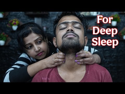 Oily Head Massage ASMR: Drift Into Deep Sleep Tonight | Tapping & Scratching for Stress Relief