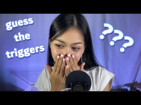 ASMR Guess The Triggers 🙌🏼