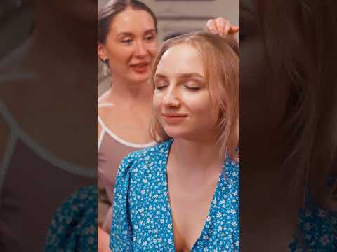 Relaxing head asmr massage for Irina #asmrmassage