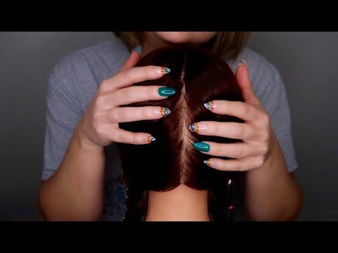 ASMR | Hair Play, Scalp Check, Hair Parting, Hair Brushing & Face Attention