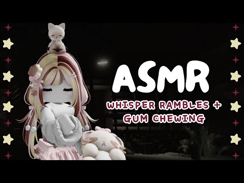 roblox asmr ♡ forsaken whispered gameplay & gum chewing ⋆˚࿔🍕 roblox gaming asmr