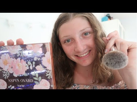 ASMR doing your makeup roleplay!