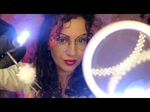 💤Examen dermatologique ASMR ✨  Analyse et traitement de la peau -Parfait pour le sommeil