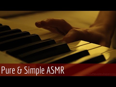 ASMR Whispering & Piano Keyboard Sounds