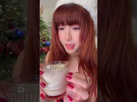 Let’s prepare 🍪🥛for Santa together！ #ASMR #christmas