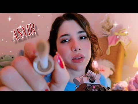 ASMR Face Brushing & Skincare | Personal Care to Help You Sleep | persian Asmr