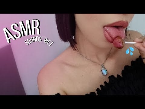 LOLLIPOP ASMR FOR YOU TO RELAX 
