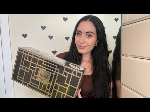 ASMR ~ Abriendo Calendario Adviento Mercadona ⋆˙⟡  ♡  #asmr 