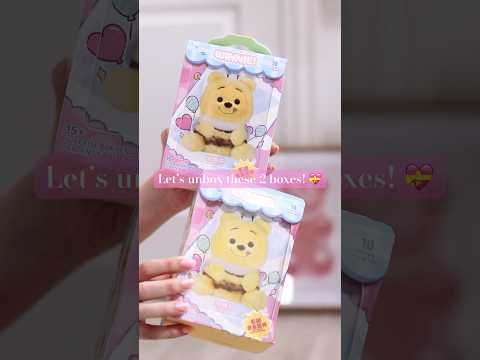 Unboxing 2 Miniso Winnie the Pooh Blind Boxes 🍯✨ #ASMR