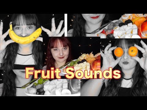 🍓🍊Fruit Sounds🍇🍌 Soft Spoken🍎ASMR