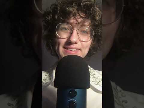 ASMR Gently Brushing Your Cheeks ~ #asmr #shorts #asmrshorts