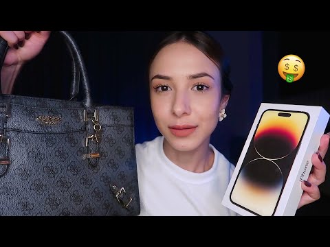 ASMR - GATILHOS COM OS ITENS MAIS CAROS QUE EU TENHO 💸 puro luxo ✨