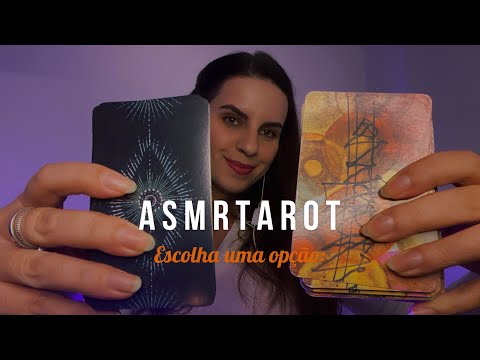 ASMR TAROT - Mensagem importante para o seu momento! Escolha uma opção