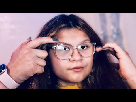 ASMR | Face Tracing | Tingles | * No Makeup | Living it with K