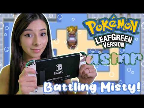 ASMR Leaf Green pt.2 | Trainer Battles & Wild Encounters