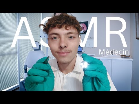 ASMR: Roleplay👂Médecin ORL nettoyage intensif des oreilles👂