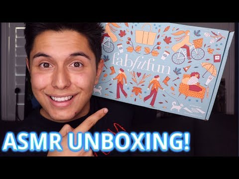 [ASMR] FabFitFun Fall Unboxing! SO MANY PRODUCTS!