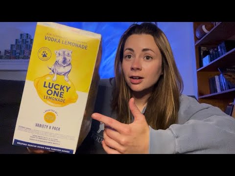 ASMR | Lucky Dog Lemonade Vodka Review 🍋🐶