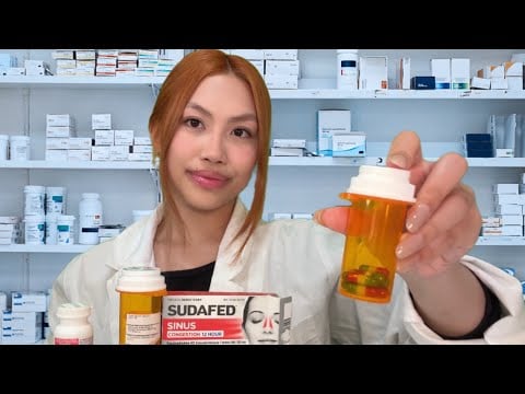 ASMR Pharmacist Fills your Tingle Prescriptions (soft spoken)
