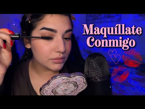 ASMR MAQUÍLLATE CONMIGO 🩷 Mientras Hablamos  